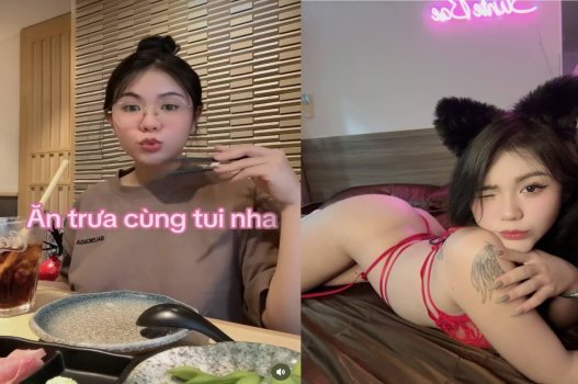 Phim gợi cảm của Tiktoker xinh xắn thân hình chuẩn