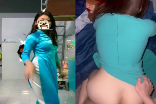 Yêu cùng nữ sinh áo dài xinh đẹp quyến rũ